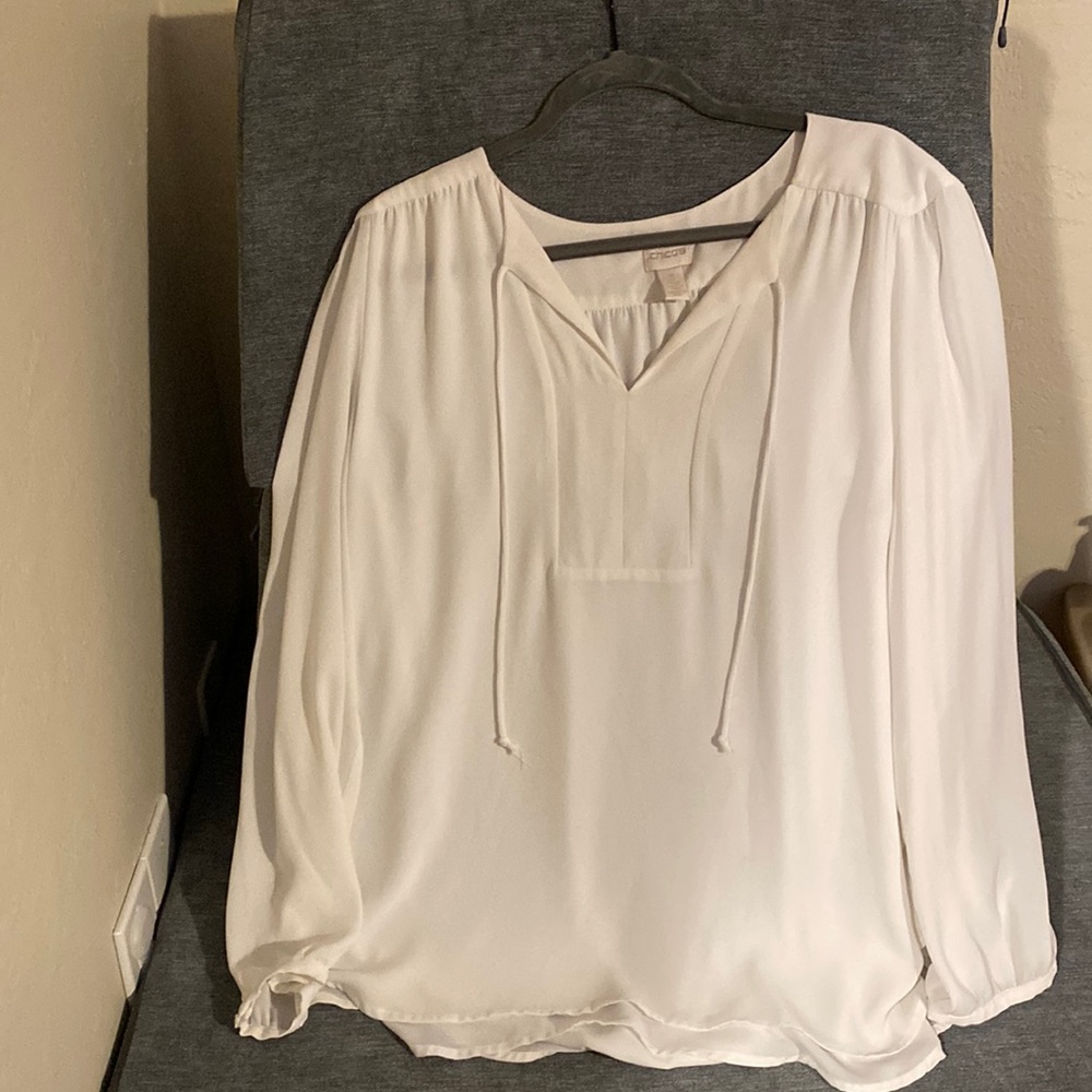 Chico’s White Blouse